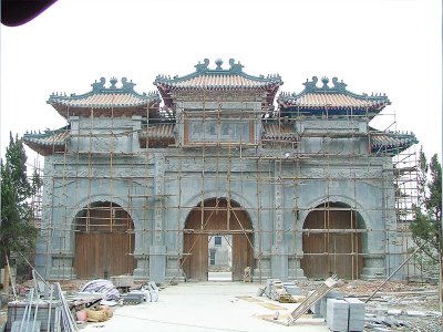 三門(mén)七樓牌坊